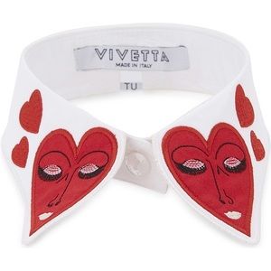 Vivetta Rare Heart Collar BNWT